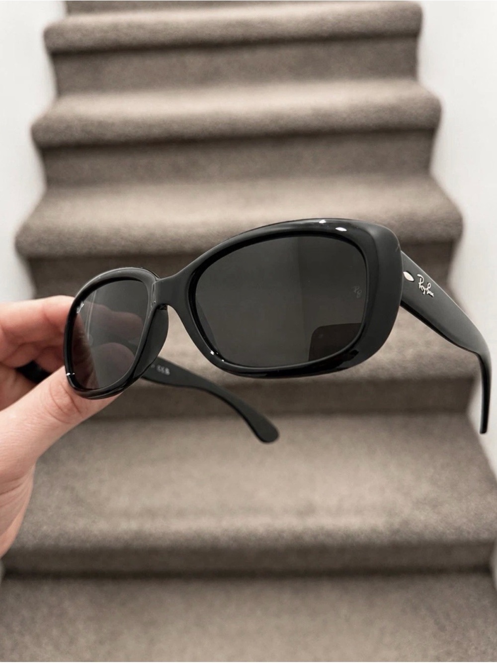 NEW Ray-Ban Jackie Ohh RB4101 4101 Black G15 Lens 58/17